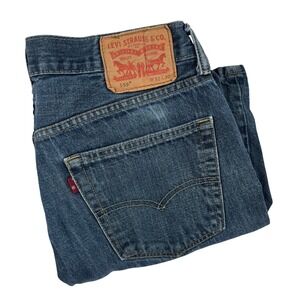 Levis 559 Relaxed Straight‎ Leg Jeans Mens  W32 L30 Blue Denim Comfortable Work